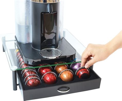 nespresso pod organizer|Capsule Drawer 